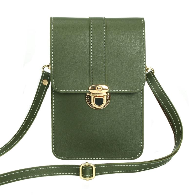 新品包包女新款锁扣手机包