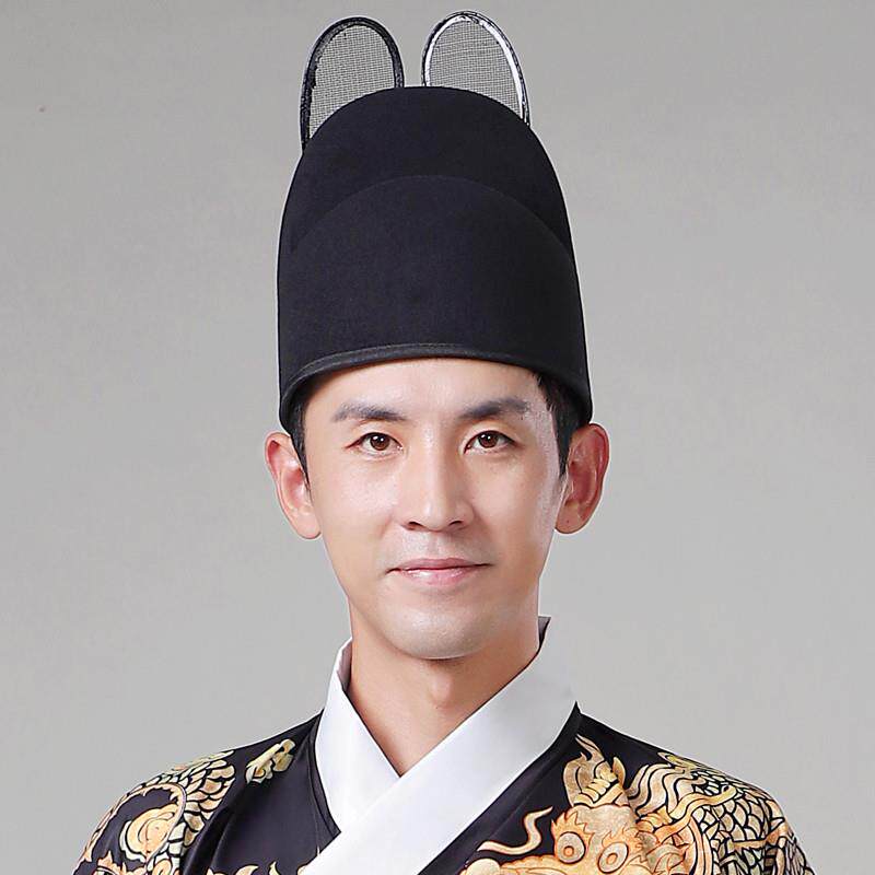 新品唐制帽子汉服男圆领袍