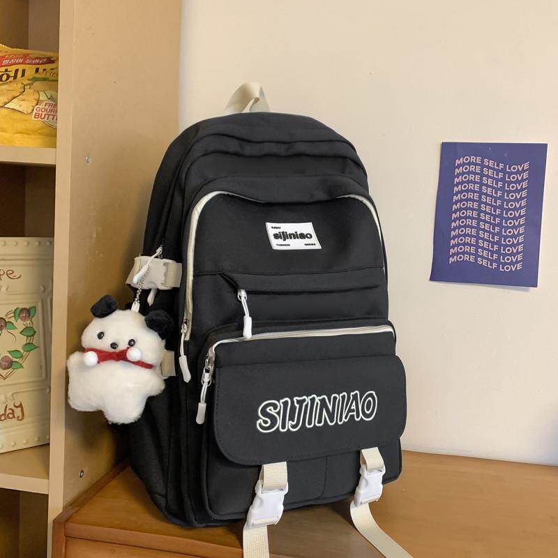 新品书包女小学生3一6年级韩版初中女生高中生大学生减负儿童背包