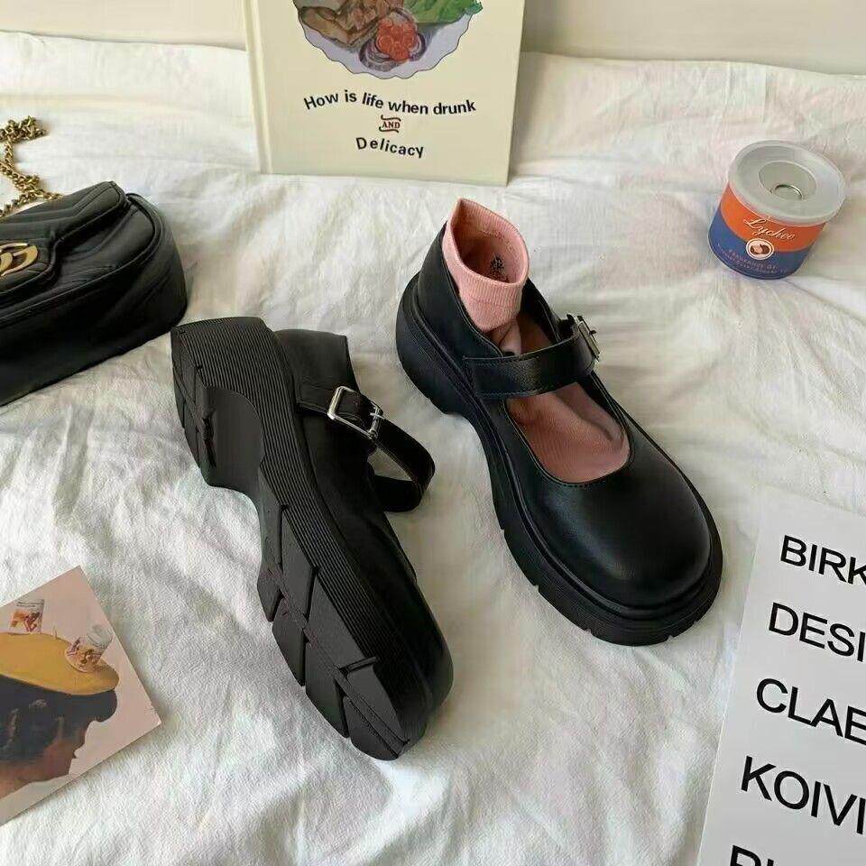 新品春夏季小皮鞋日系jk鞋