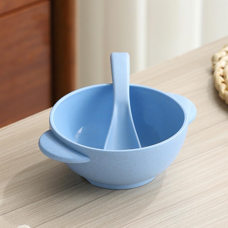 新品宝宝辅食碗外出便携婴儿专用小碗防摔防烫儿童勺食品级吃饭碗