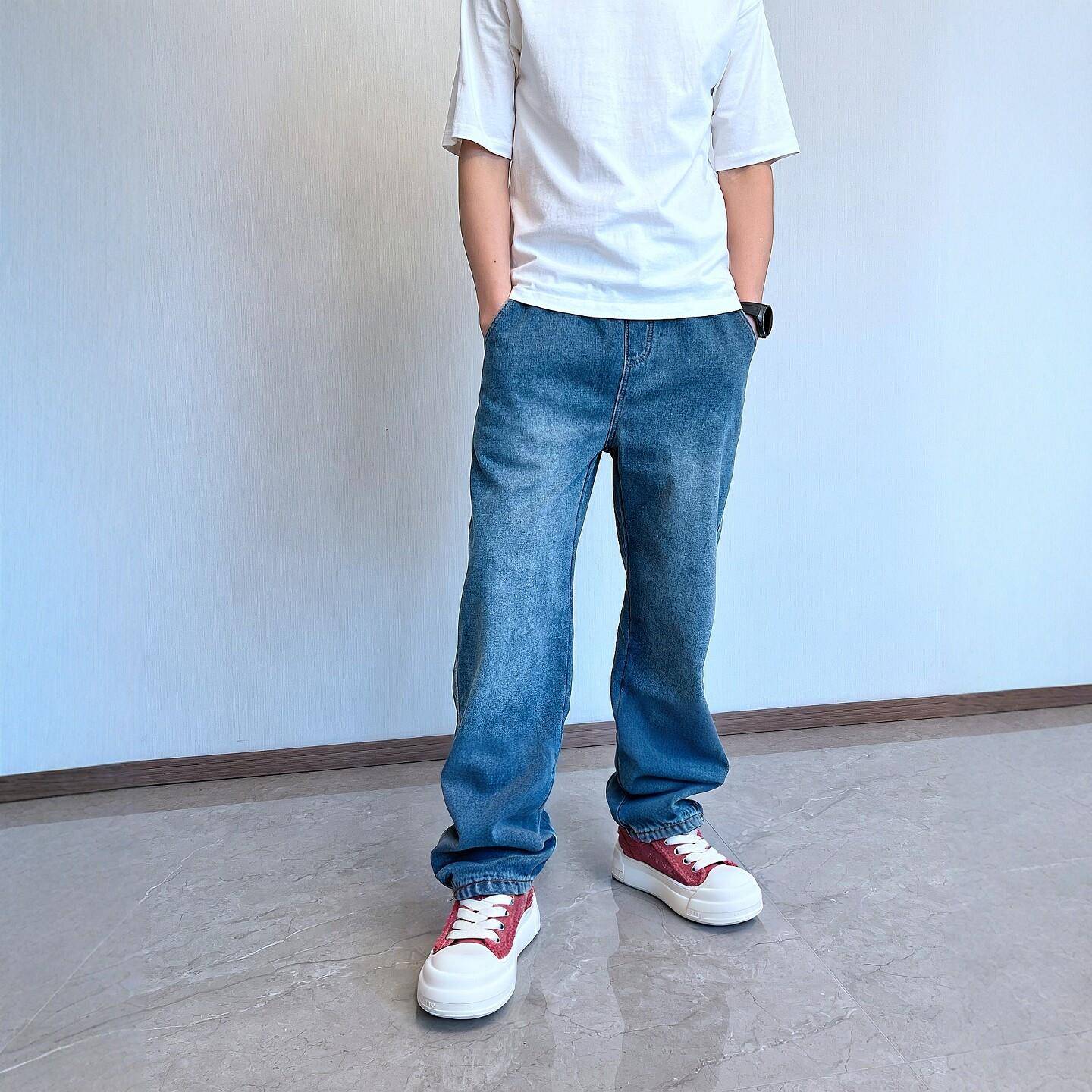 推荐红色板鞋男款布面透气休闲鞋2026春季新款男鞋厚底内增高鞋子