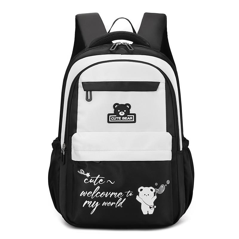 推荐书包女小学生3一6年级韩版可爱风小熊初中女生高中生减负儿童