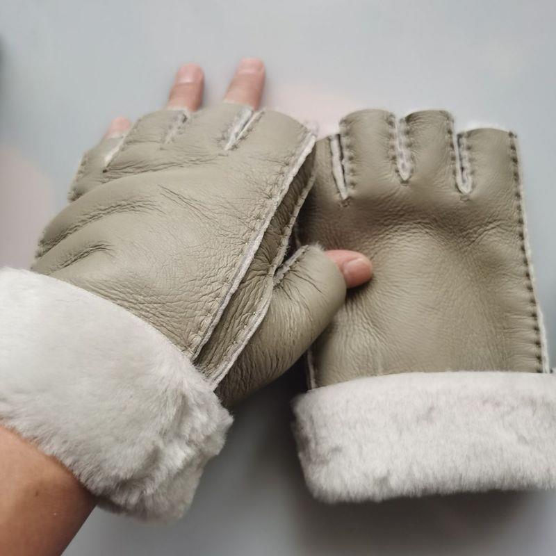 男士皮毛一体半指物美价廉