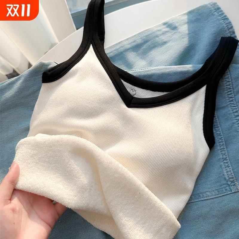冬季一体保暖背心女款2025