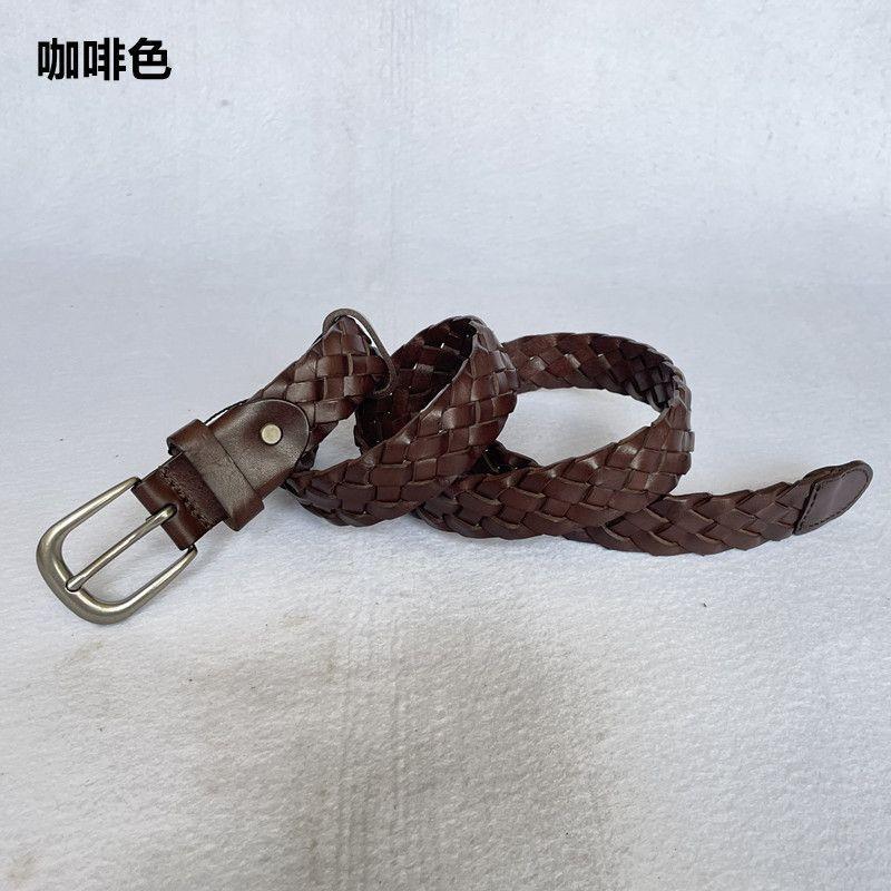皮带男女款休闲真皮2.8复