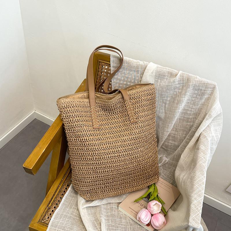 推荐夏季编织包包女2025新