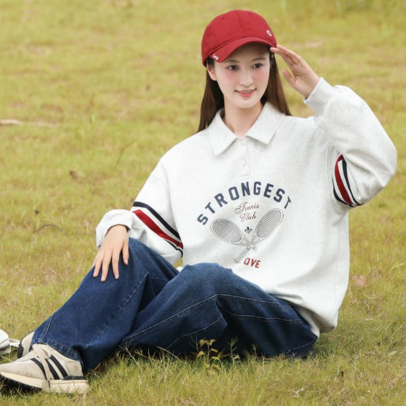 推荐高中学生卫衣少女大童