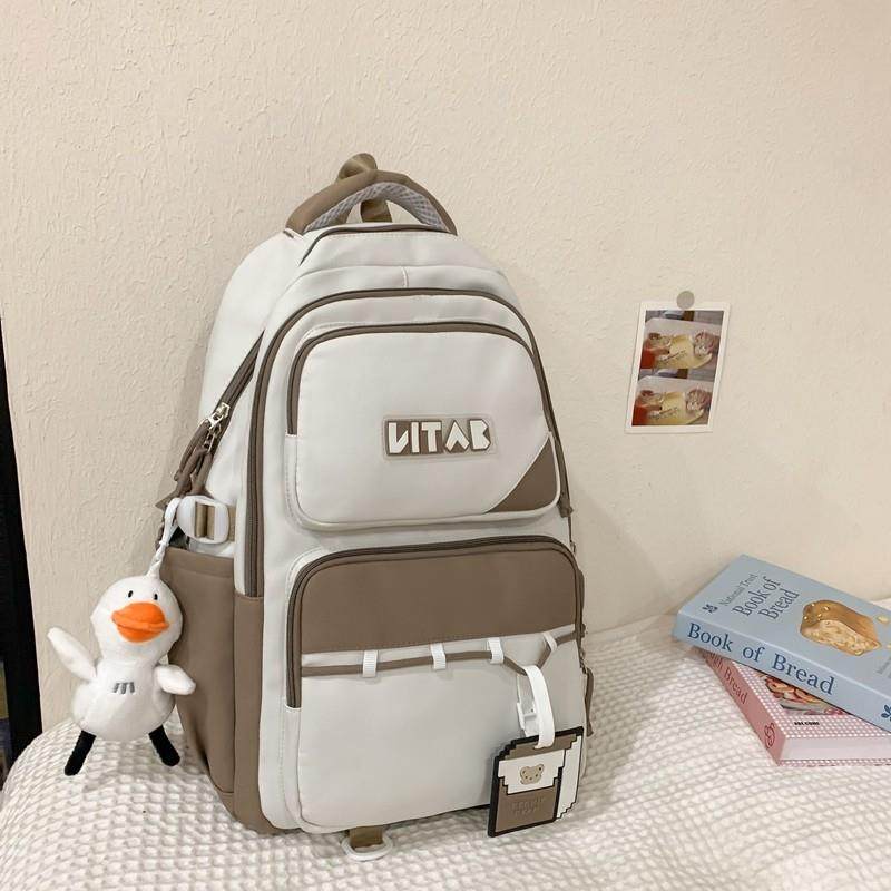 新品书包女小学生3一6年级韩版初中女生高中生大学生减负儿童背包