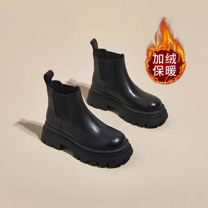 新品马丁靴女2026秋季新款