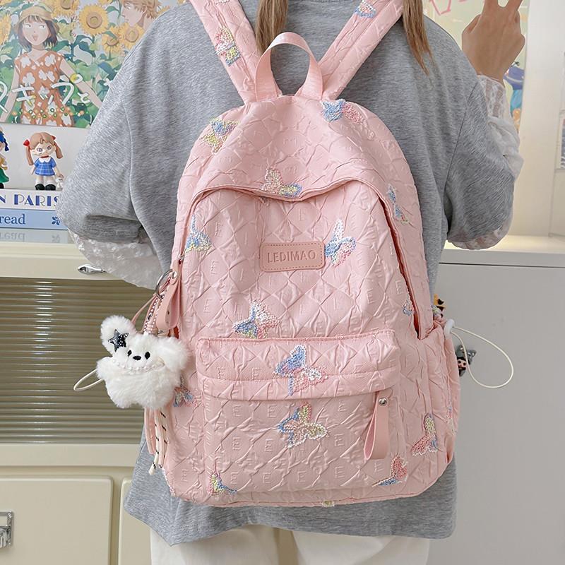 新品书包女中学生少女风小