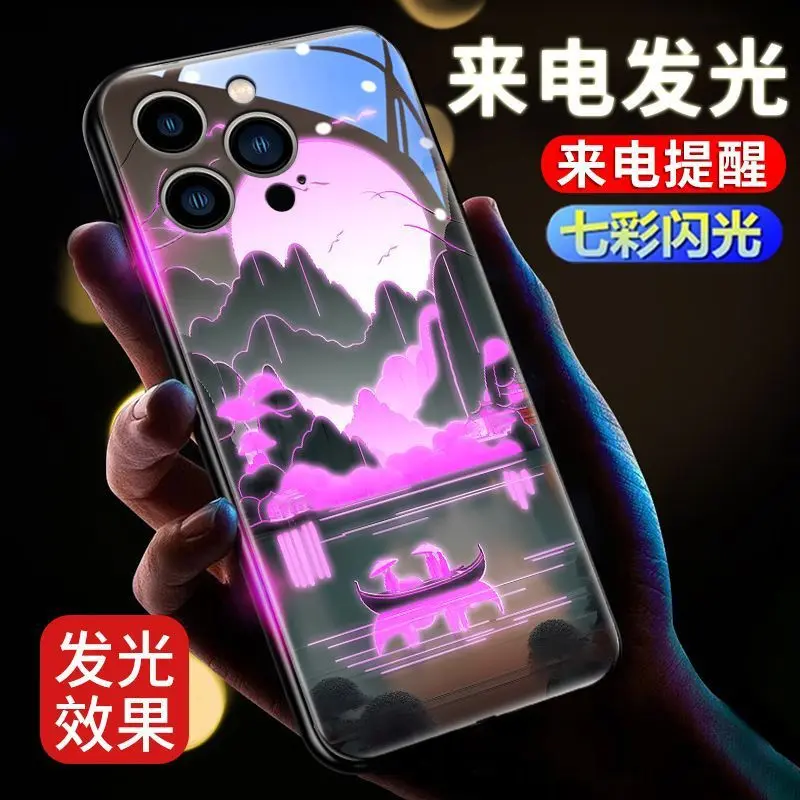 适用古风发光/////oppo来电闪手