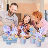 鱼蛋糕装 饰插件少儿生日蛋糕布置插牌甜品台装 饰插件