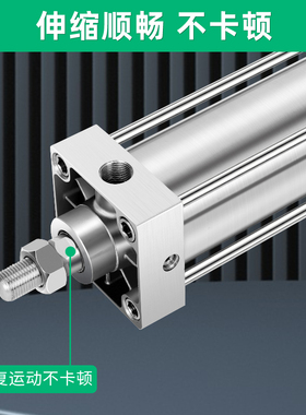 304/316全不锈钢SC/MA/MAL/SDA气缸C32/40/50/63/80/100/125耐腐