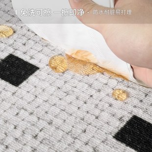 沙发地垫w卧室家用轻奢高级床边免洗可擦简约加 地毯客厅2024新款