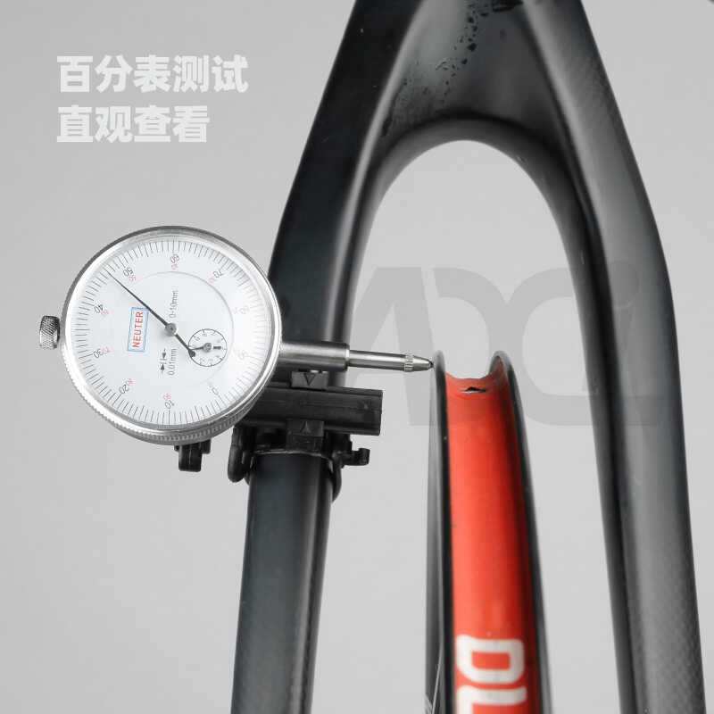 AXI 自行车简易调圈台修车工具山D地公路车车架固定式车圈偏摆校