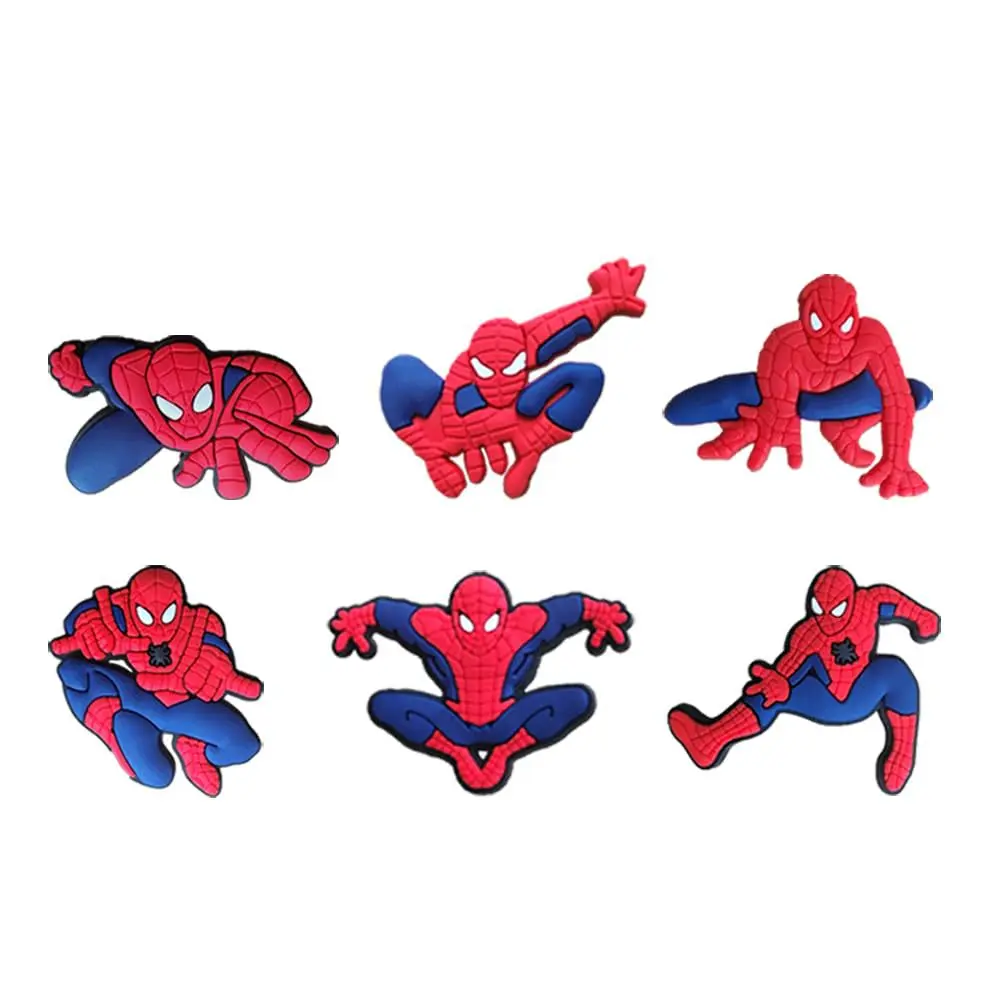 25/1套q版洞洞鞋装饰品 卡通超级鞋花鞋扣