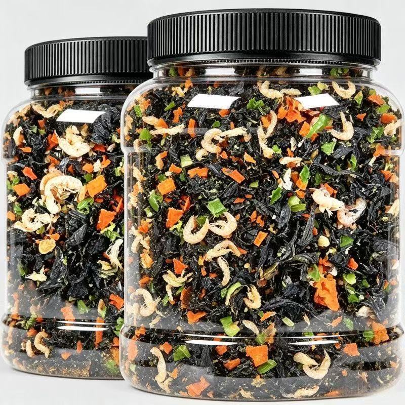 紫菜虾皮汤正宗原料速食汤家用代餐煮汤即食三鲜汤免洗罐装味鲜美
