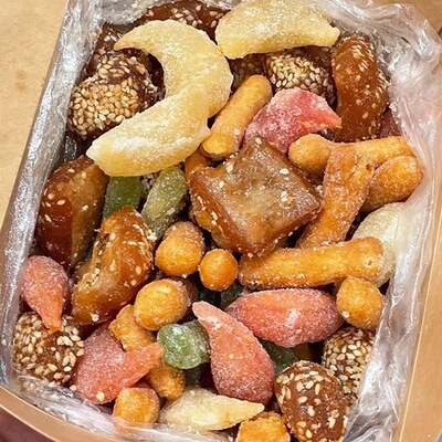 【八喜果子】河南周口传统糕点500g混装怀旧零食传统老式糕点过年