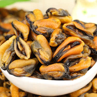 【当季新货海虹肉干】野生淡菜干壳菜青口海虹干贻贝海鲜干货批发