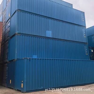 40尺次新高柜 40HQ全新海运集装装箱 12米集装箱销售 大货柜 铁路
