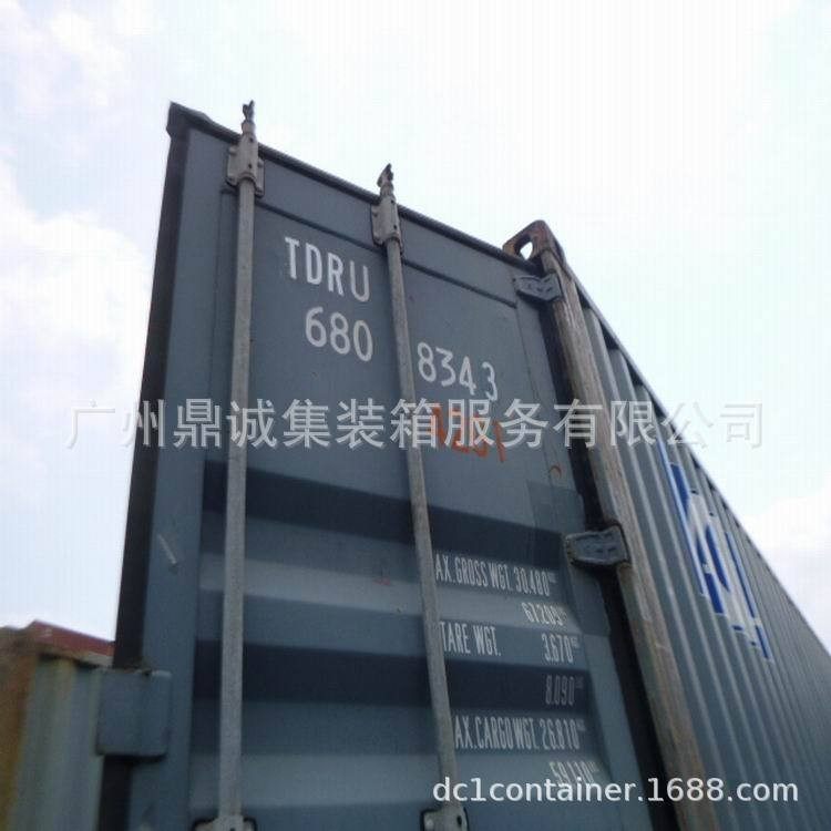 广州黄埔长期供应大量新旧二手集装箱20尺40尺6米12米SOC自备箱
