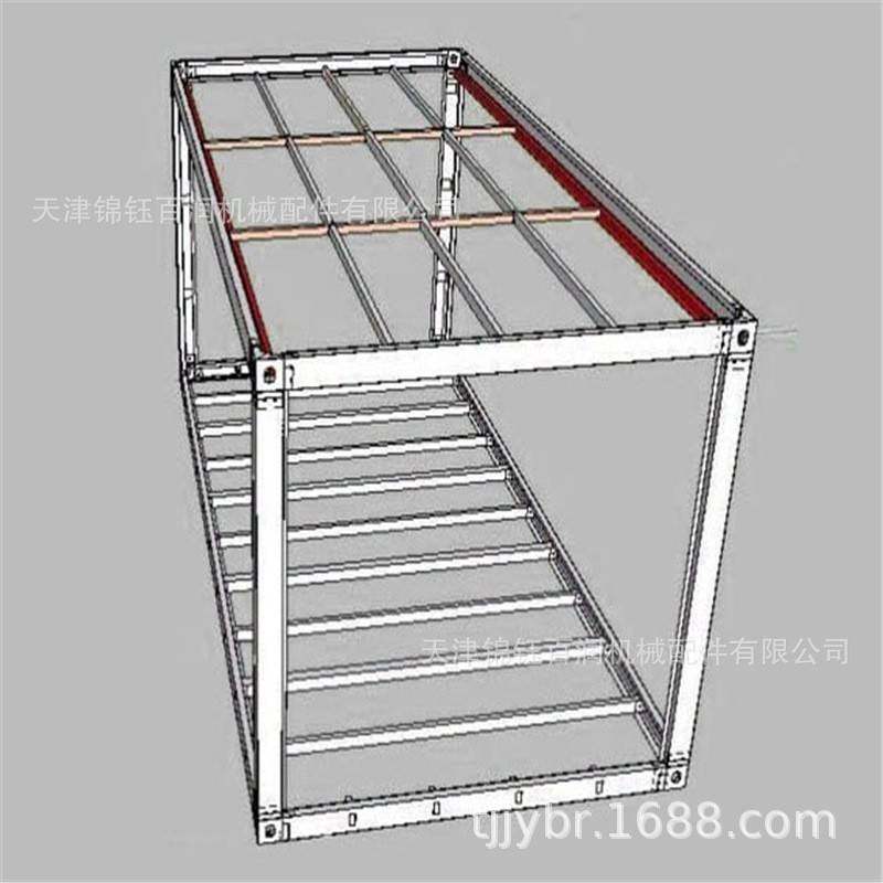 集装箱活动房快拼箱 拼接箱框架吊头角件配件框架,基础建材,钢结构活动板房,淘宝优惠券,粉丝福利购,淘宝优惠卷