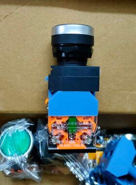 淳博电气 LA38型带灯LED复位瞬动按钮开关 LA160B111DN