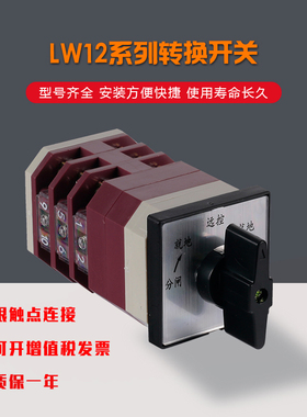 转换开关LW1216/D4940213成套高压柜转换开关远控就地分闸