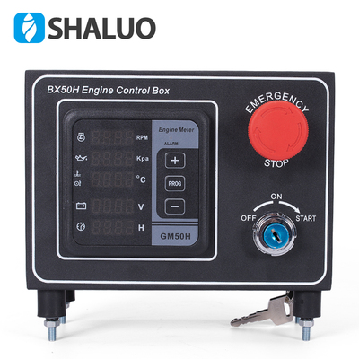 柴油机发动机多功能表监控仪控制器GM50H油温油压水温转速表BX50H