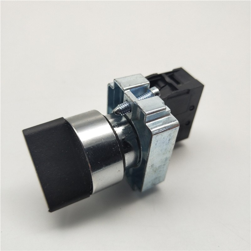 旋钮XB2-BD21 BD33两档三档选择旋转换按钮开关ZB2-BE101C 22MM