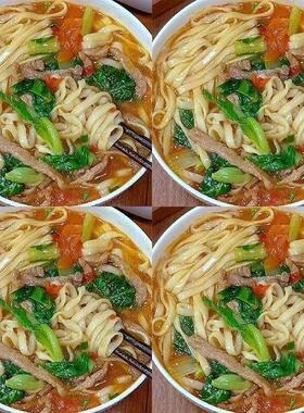 【大桶装】正宗手擀面面免煮速食冲泡非油炸方便面整箱批发