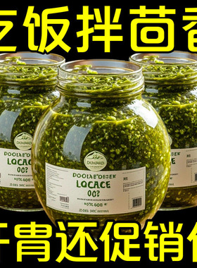 新品特价】新鲜茴香下饭酱拌面酱新货特级茴香酱下饭神器雀舌