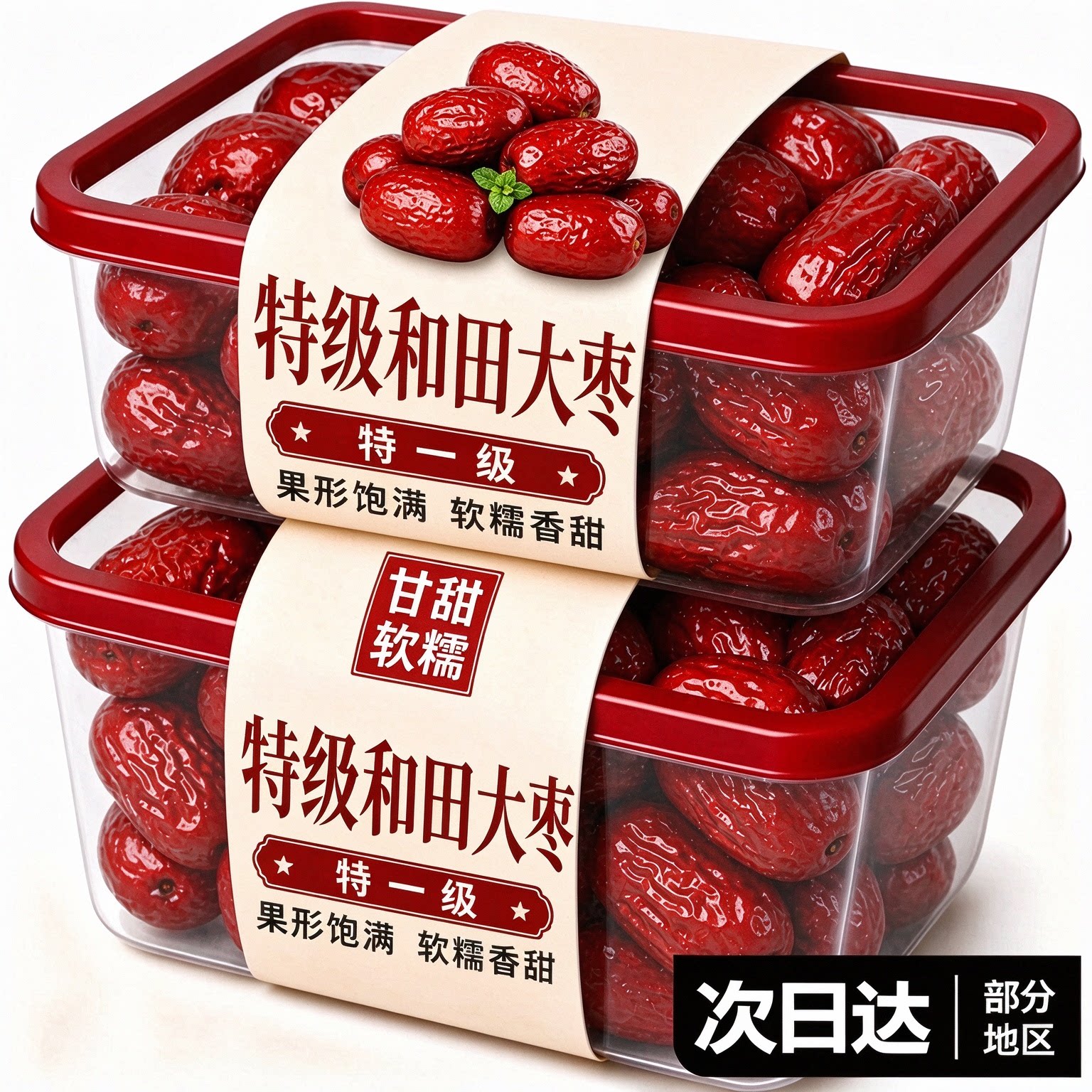 新疆正宗和田特级大枣官方旗舰店特产2026新货红枣休闲健康小零食