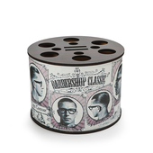 高档理发店发型师美发收纳盒剪刀插座工具盒子剪刀架防滑复古英伦