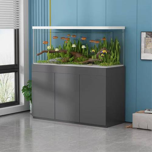 包邮鱼缸柜水族箱底柜客厅家用中小型鱼缸底座超白龟缸架子地柜子