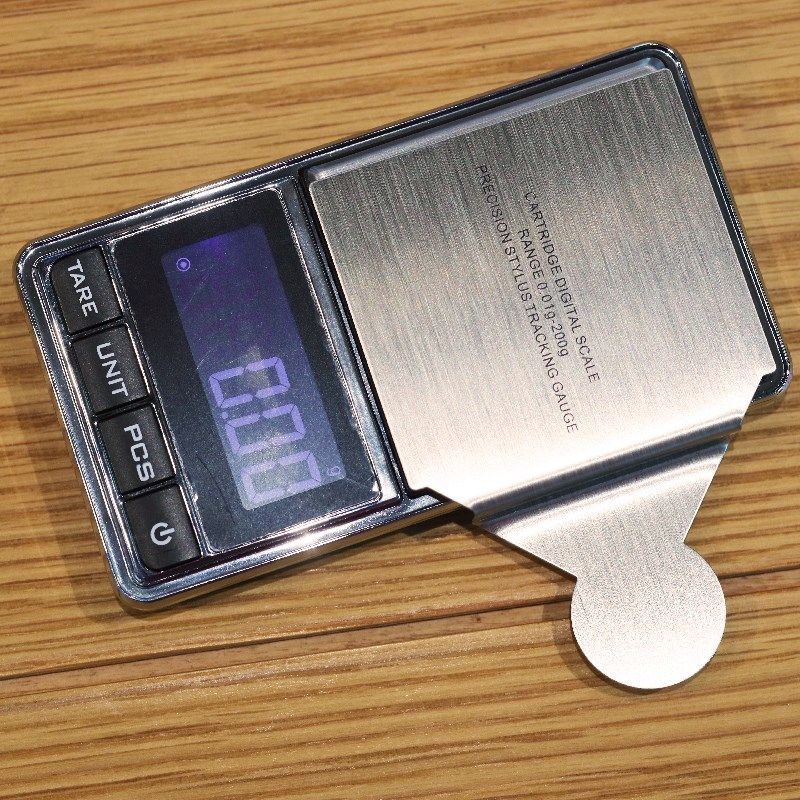 LP黑胶唱机唱头唱针 针压计专业唱机更准确高精密度数字针压磅