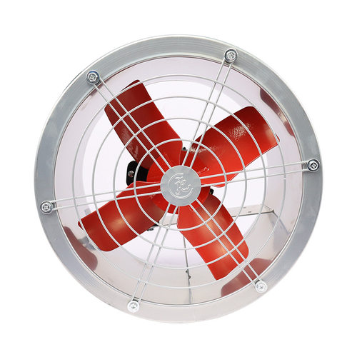 金羚排气扇强力圆筒轴流抽风机高速管道换气扇厨房油烟工业排风扇