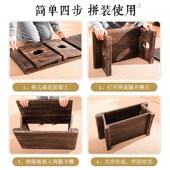 实木飘窗小茶几可折叠榻榻米小桌子阳台坑几矮桌地桌家用日式 茶座