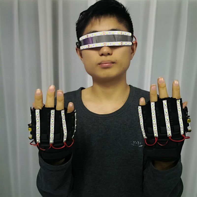 发光眼镜,发光手套,发光拐杖,演出道具发光荧光服表演服装