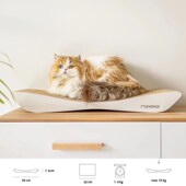 猫抓板猫窝一体超大磨爪器四季 通用加硬沙发耐抓耐磨不掉屑磨爪器