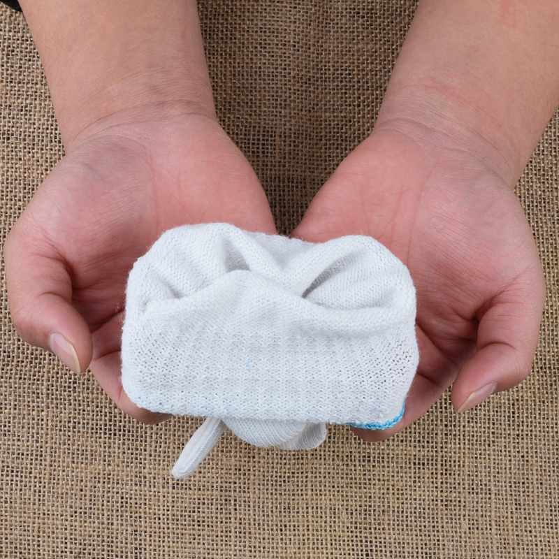 【外丝内棉 舒适耐磨】劳保手套棉线手套工作地劳动尼龙手套干活