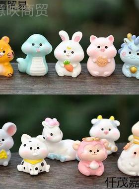 立体娃娃胚石膏娃娃3鸦涂diy白儿童画AL102136画摊d涂摆色十二生