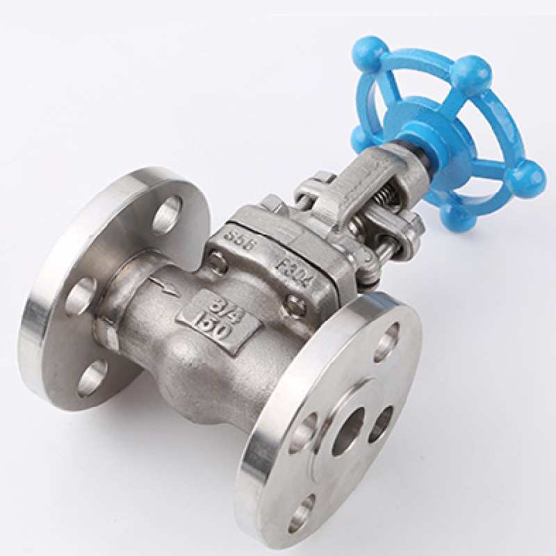 中国良工Z41W-150/300/600LB美标304不锈钢法兰锻钢闸阀DN15-DN40