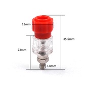 JS910A接线柱接线夹音箱功放接线器电源端子输入输出螺杆直径4mm