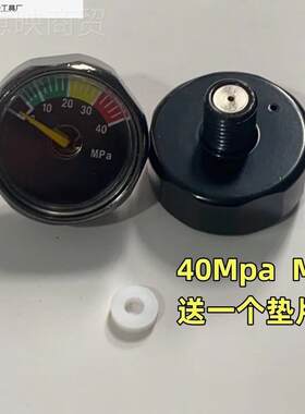 镀黑进口恒压厂阀压力表气压表恒表电镀30 40MPa气表M8 压sddfhuh