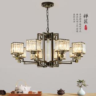 吊灯新款 新中式 别墅客厅灯餐厅卧室轻奢复古大气禅意中国风吊灯具