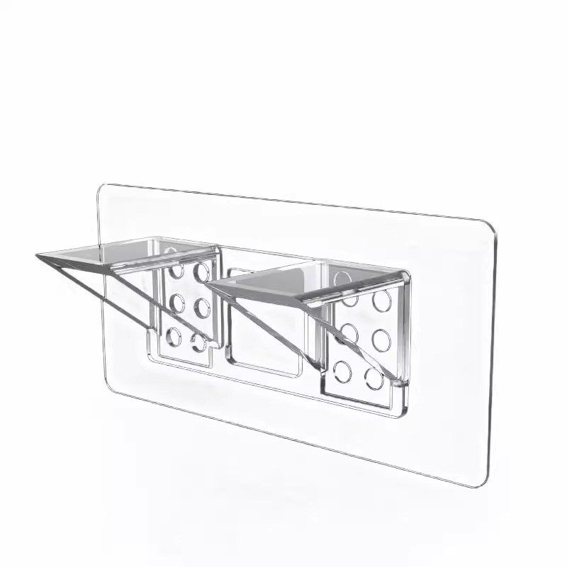 隔板托免打孔固定器n层板托衣柜柜子卡扣贴固定托装饰挂钩粘贴承