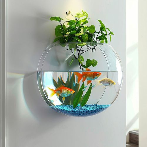 壁挂水培花瓶墙壁壁挂式花盆挂饰鱼缸墙H挂挂墙绿箩卧室墙面装饰