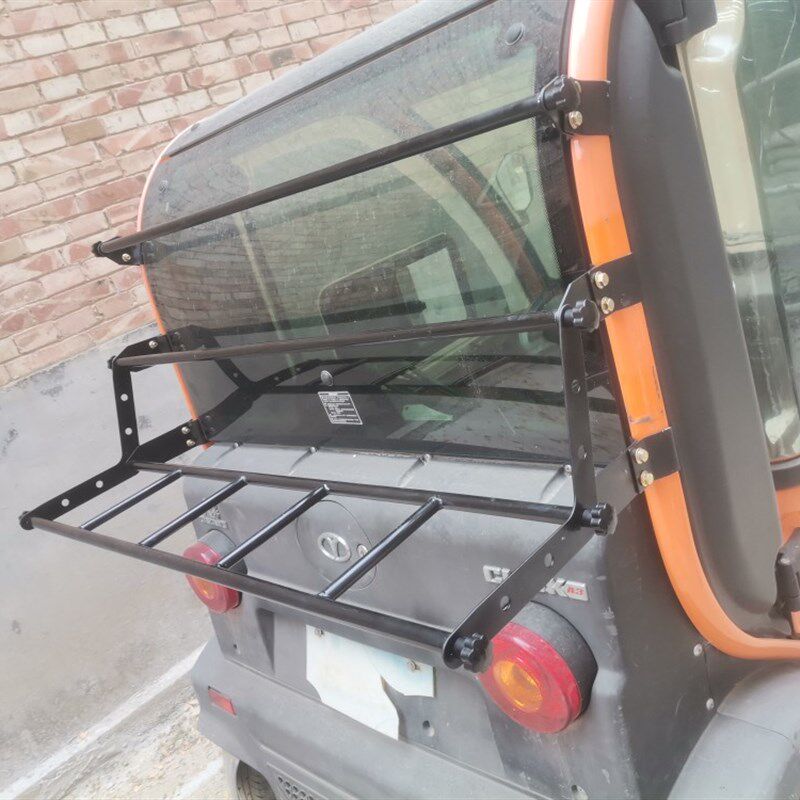 大阳巧客电动四轮车储物箱后备箱原厂G配件行李箱塑料框工具箱带